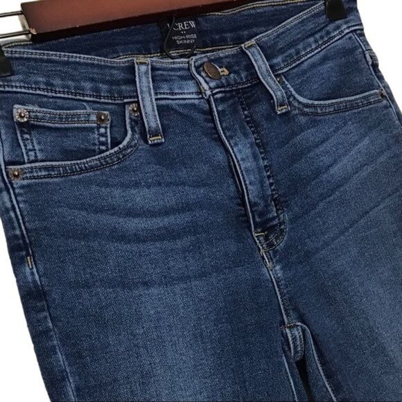 J. Crew Mid Rise Skinny Jeans Size 26 - Picture 3 of 7